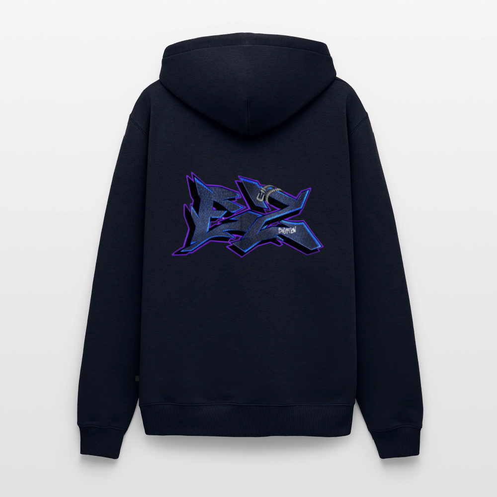 Sweat-shirt à capuche EZCREATION - bleu marine