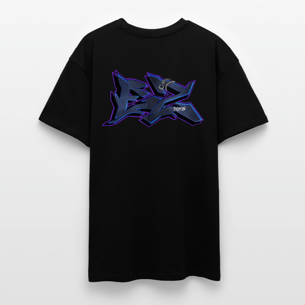 T-shirt oversize épais EZCREATION - noir