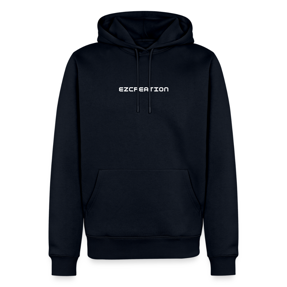 Sweat-shirt à capuche EZCREATION - bleu marine