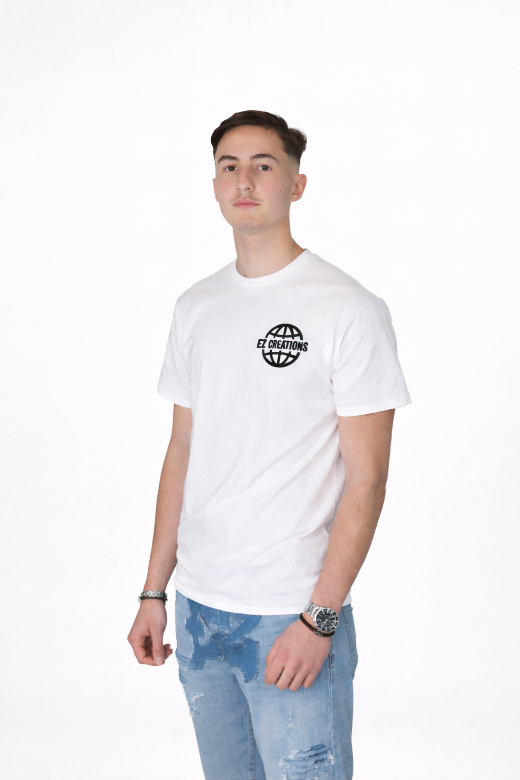 T-shirt. Personnalisation sur vêtement