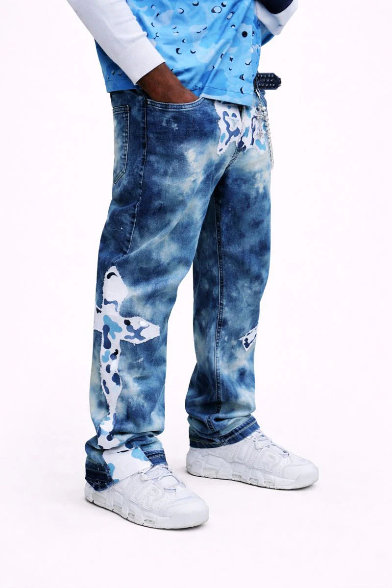 Bleu Urban Camo Cross — Signature EZ